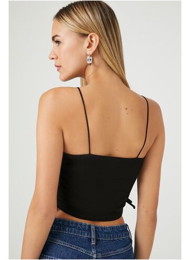 FOREVER 21 - Ribbed Knit Cropped Cami - Image 1