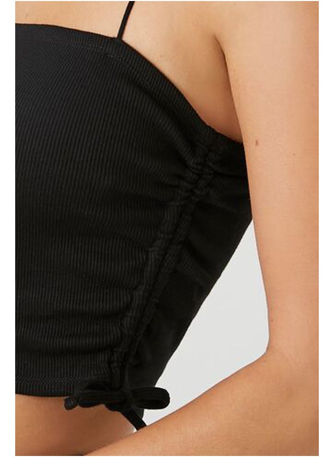 FOREVER 21 - Ribbed Knit Cropped Cami - Image 1