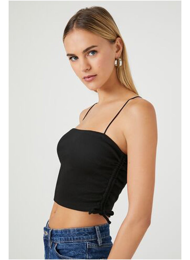 FOREVER 21 - Ribbed Knit Cropped Cami - Image 1