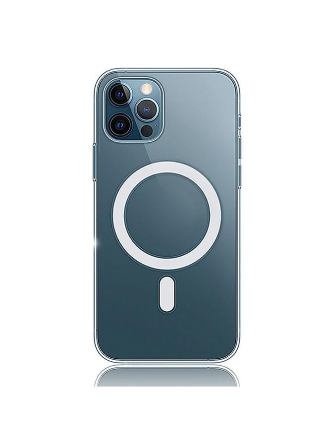 اس-توب جراب ماج سيف شفاف من الأكريليك لهاتف iPhone 15 Pro Max - Image 1