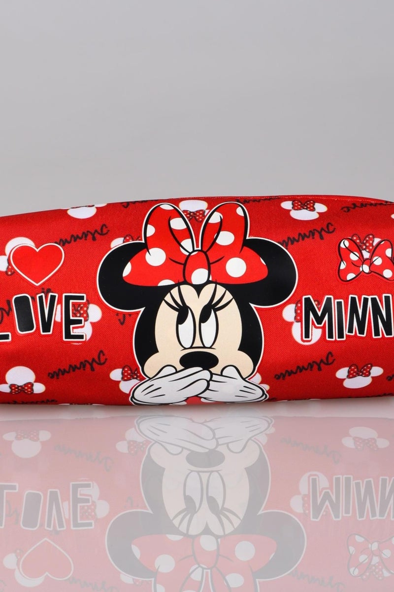 Disney Licensed Minnie Mouse Pencil Bag Loop Iconic Forever  - Image 3