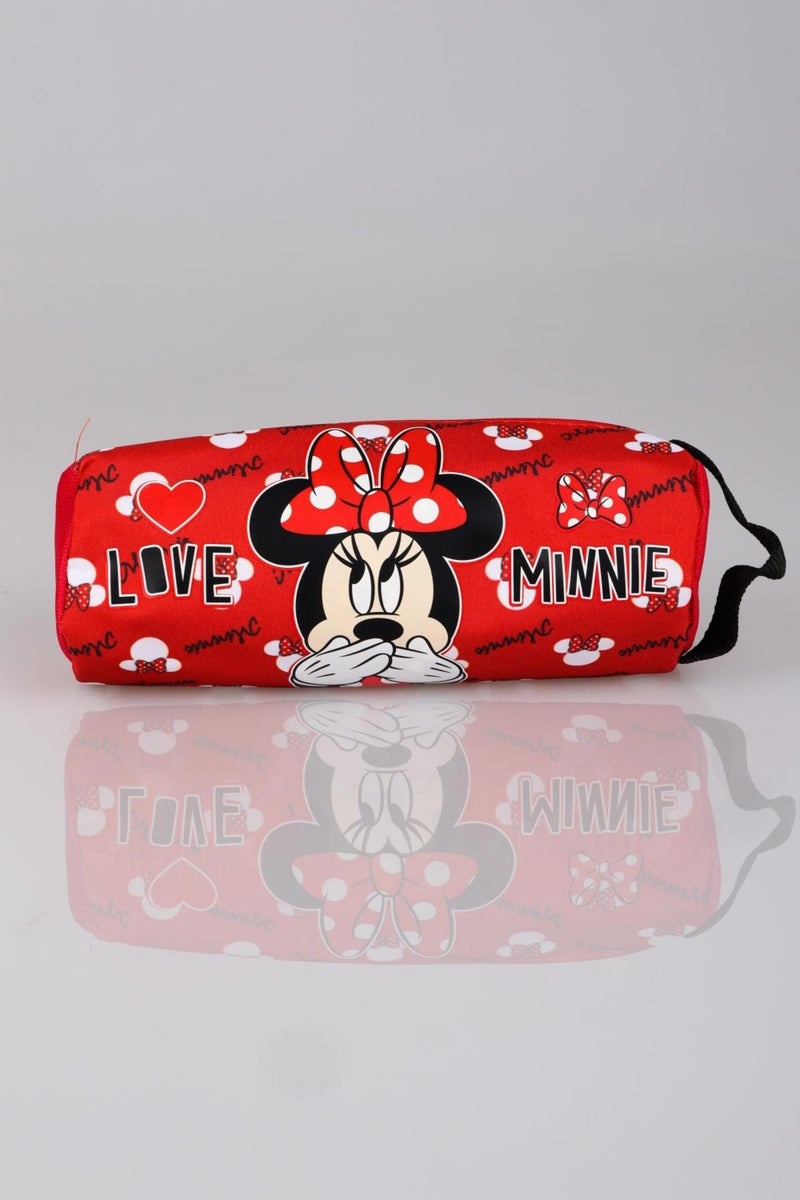 Disney Licensed Minnie Mouse Pencil Bag Loop Iconic Forever  - Image 2