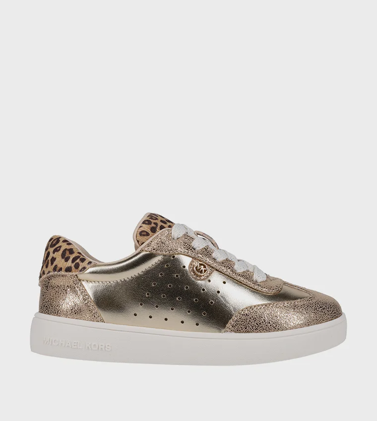 Michael Kors JEM SCOTTY Textured Low-Top Sneakers