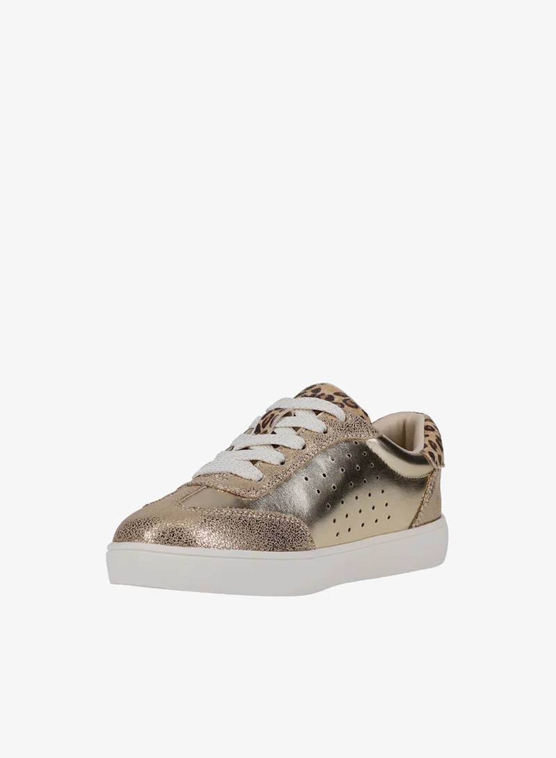 Michael Kors JEM SCOTTY Textured Low-Top Sneakers