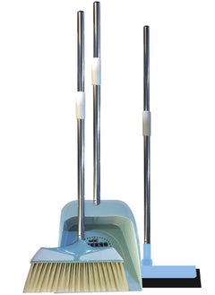 AIWANTO Broom Dustpan and Wiper Combination Cleaning Tools Set  - Image 1