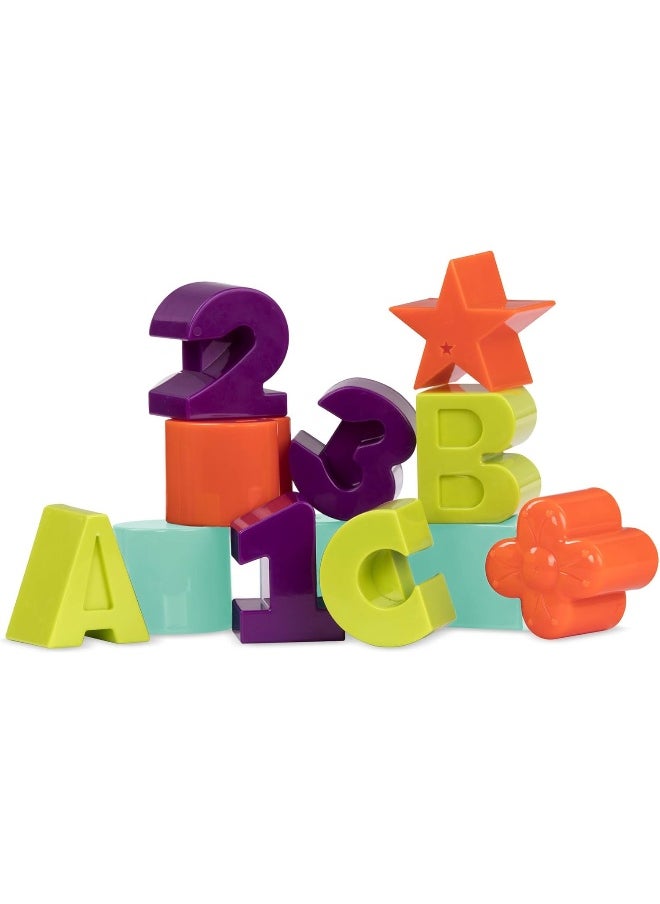 Shape Sorter Cube Sorting Toy For Learning Shapes, Letters, Numbers 12 Pcs Educational Activity Cube With Bead Maze Toddlers, Kids 2 Years +, Multi