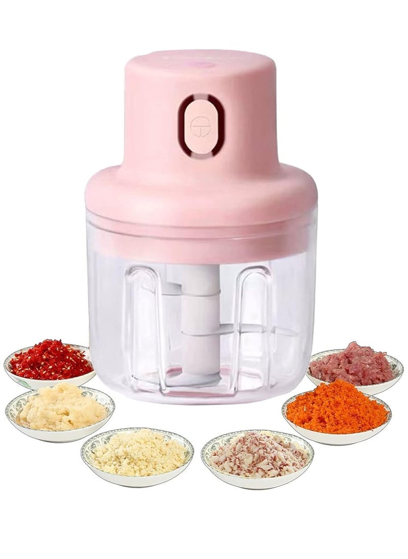 DubaiGallery - Wireless Electric Mini Food Chopper vegetable Garlic blender fruits choppert - Image 1