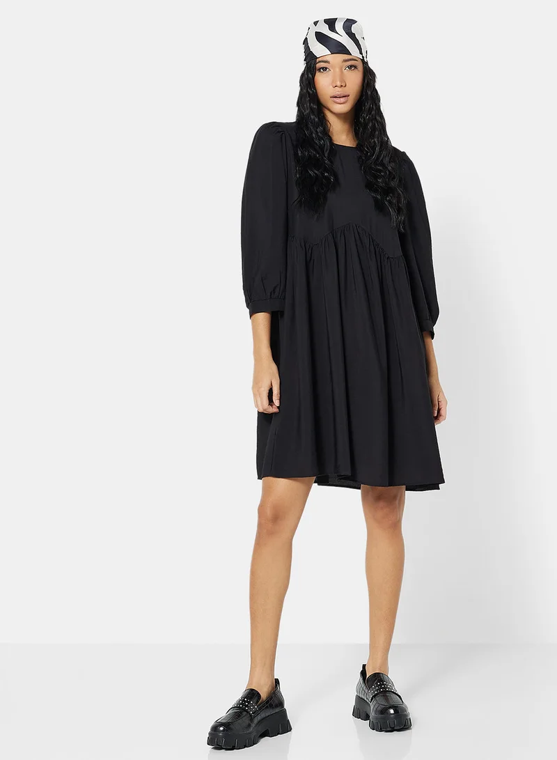 ONLY Black Babydoll Dress
