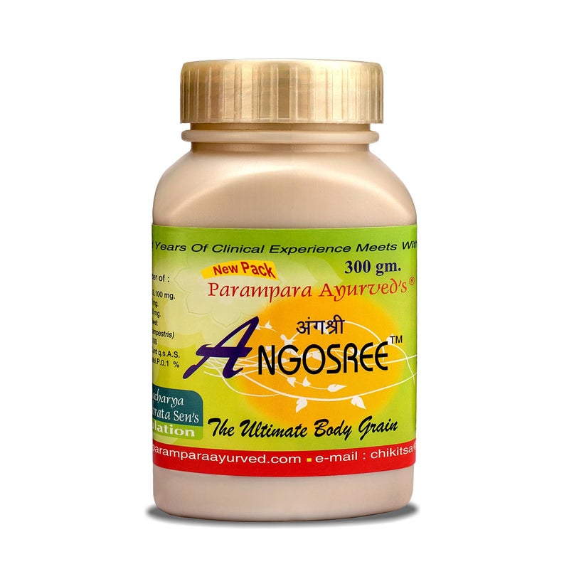 Parampara Ayurved Angosree Exfoliating Body Scrubber Dust | 300g - Image 1