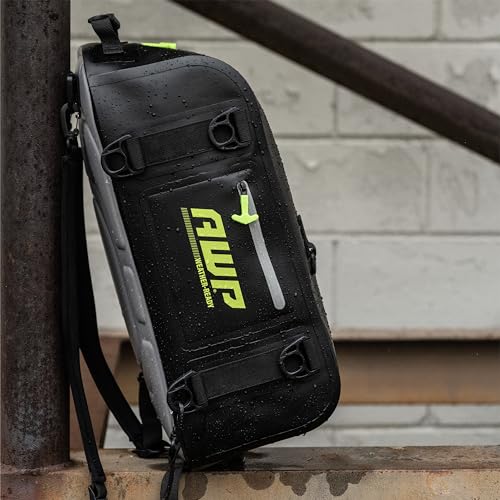 AWP 45L Waterproof Backpack, Black Tool Bag Packpack, Nylon - Image 3