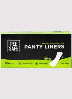 PeeSafe Daily Panty Liners with Aloe Vera, Curvy design for extra comfort, Cottony-Soft surface, Antibacterial, 185mm wide - 50 liners - pzsku/Z91F95533920FF9D3D39BZ/45/_/1735568125/2a701a23-de19-46fe-9a24-640c32164ffc