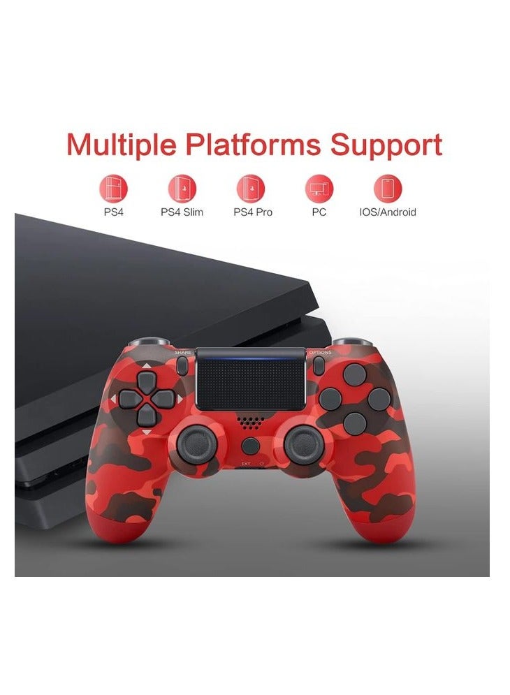 DualShock 4 Wireless Controller for PlayStation 4 - Army Red - Image 4