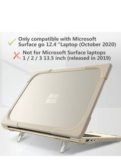 GULFLINK غطاء حماية صلب مع حامل مضاد للصدمات لجهاز الكمبيوتر المحمول Microsoft Go مقاس 12.4 بوصة  - Image 1