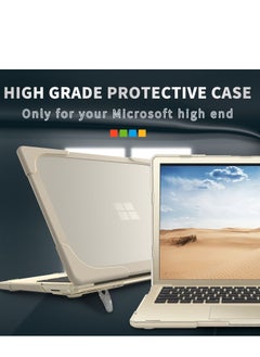 GULFLINK غطاء حماية صلب مع حامل مضاد للصدمات لجهاز الكمبيوتر المحمول Microsoft Go مقاس 12.4 بوصة  - Image 3