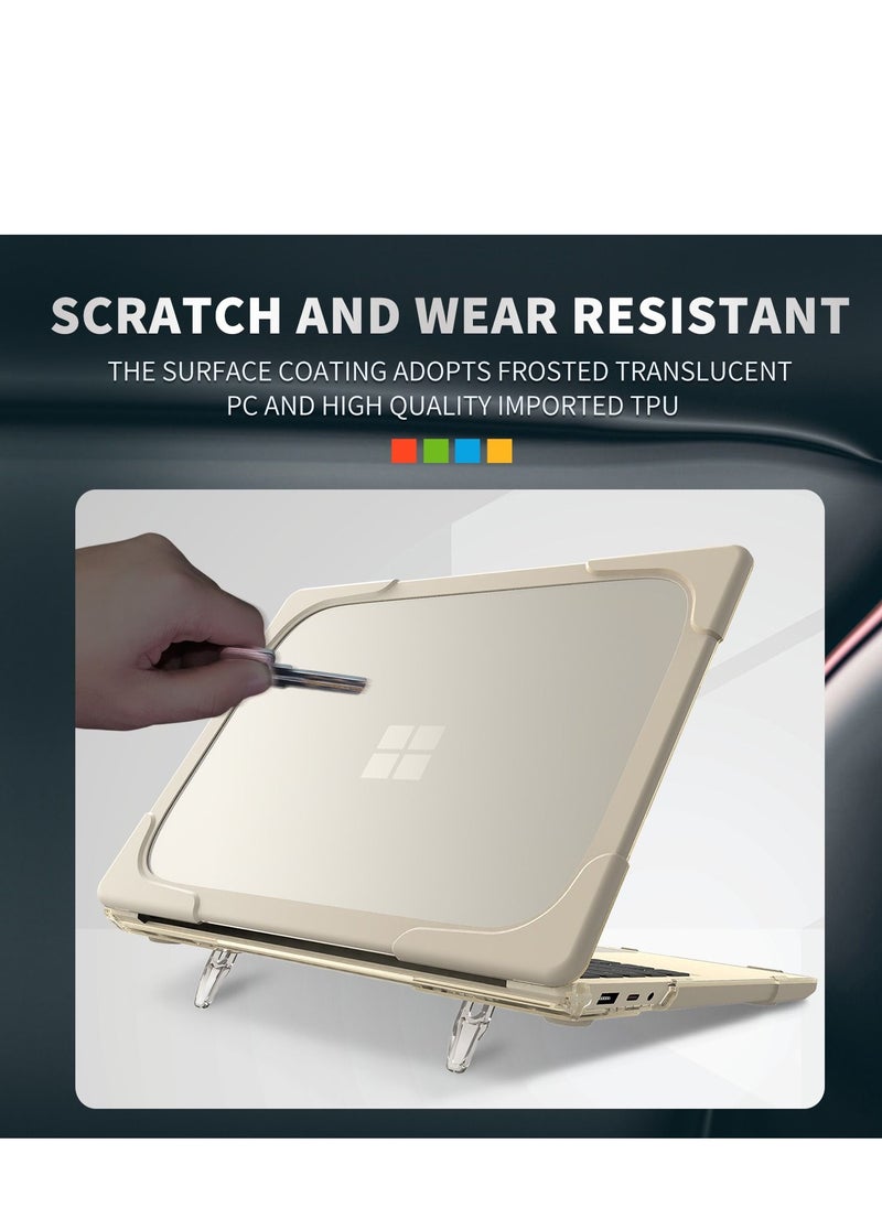 GULFLINK Hard Shell Case Cover with Kickstand Shockproof Function for Microsoft Laptop Go 12.4 inch  - Image 5