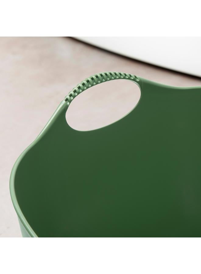 Zaboon Flexi laundry basket, in-/outdoor, green, 35 l - Image 5