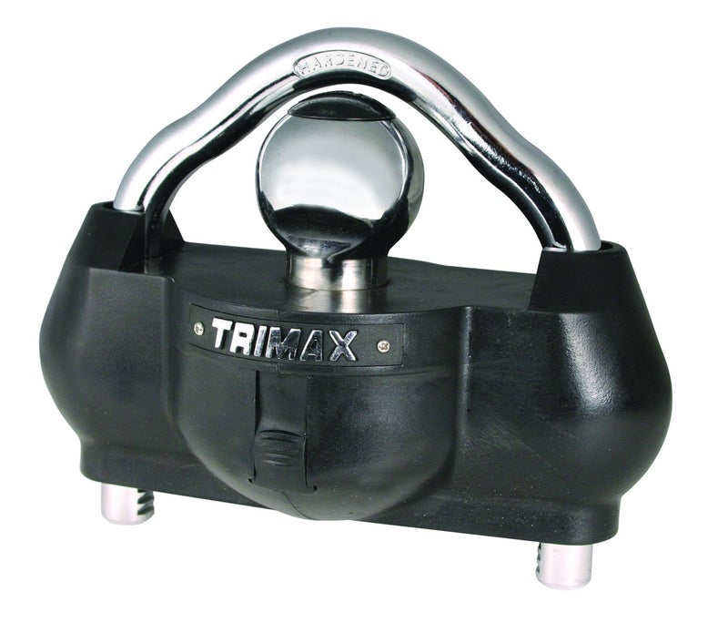 Trimax UMAX 100 Trailer Lock for Hitch Dual Force Security Trailer Hitch Lock for 178 2516 Couplers All Coupler Types