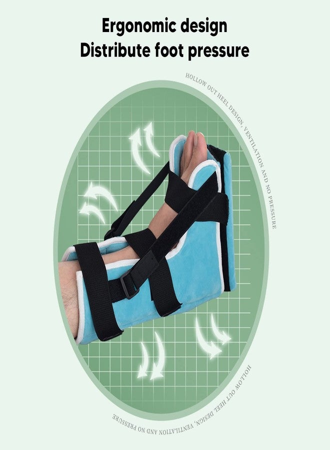 PenRux Drop Foot Heel Protector – Pressure Relieving Foot Pillow Boot for Bedsores, Adjustable Ankle Cushion, Heel Pain Relief for Bedridden Patients – Soft & Breathable – Single Boot - Image 4