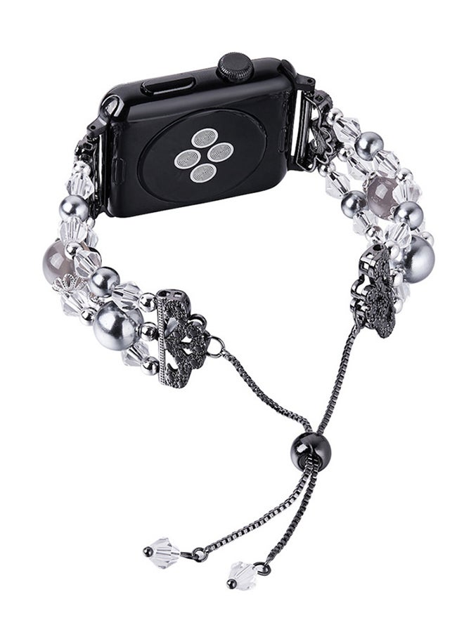 ISank Bracelet Replacement Band For Apple Watch Series 3/4/5 Grey - Image 2