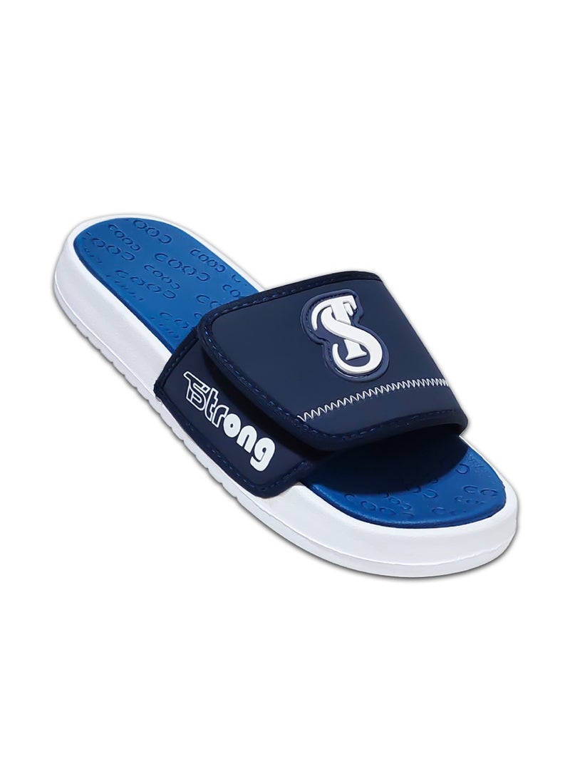 Serif ST Fabric And Nubuck Leather Upper Men's Cushioned Slipper