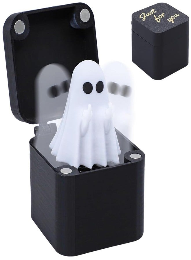 Gorbgle Halloween Ghost in a Box, Funny Birthday Gifts for Men, Christmas White Elephant Gift for Adults, Novelty Office Prank Gift Box, Weird Stuff Quirky Joke for Friends - Image 1