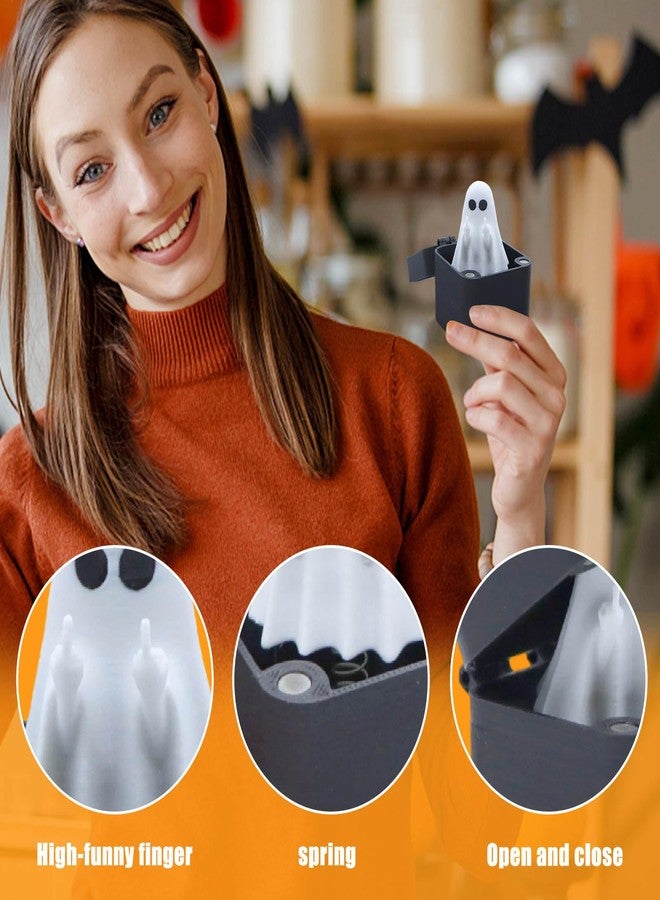 Gorbgle Halloween Ghost in a Box, Funny Birthday Gifts for Men, Christmas White Elephant Gift for Adults, Novelty Office Prank Gift Box, Weird Stuff Quirky Joke for Friends - Image 4