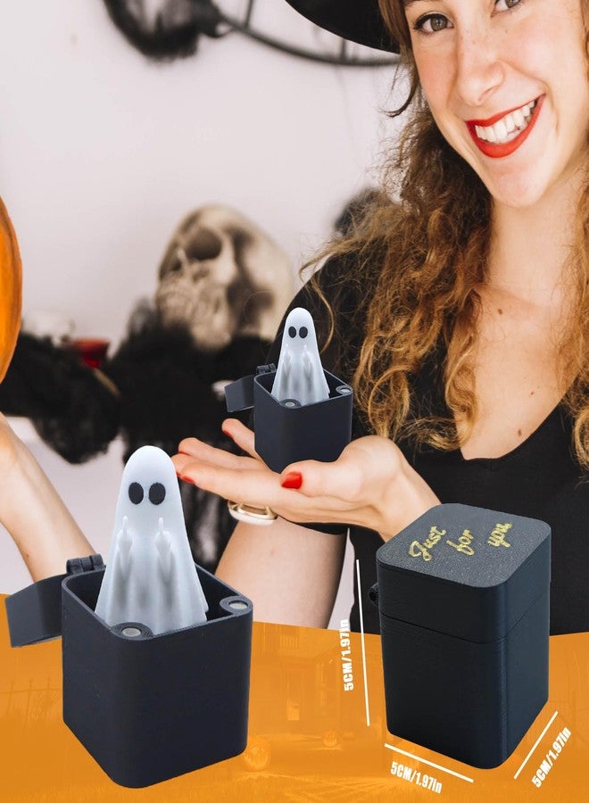 Gorbgle Halloween Ghost in a Box, Funny Birthday Gifts for Men, Christmas White Elephant Gift for Adults, Novelty Office Prank Gift Box, Weird Stuff Quirky Joke for Friends - Image 3