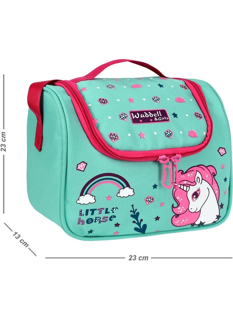 Waddell Licensed Little Horse Mint Green Patterned Lunchbox  - Image 2
