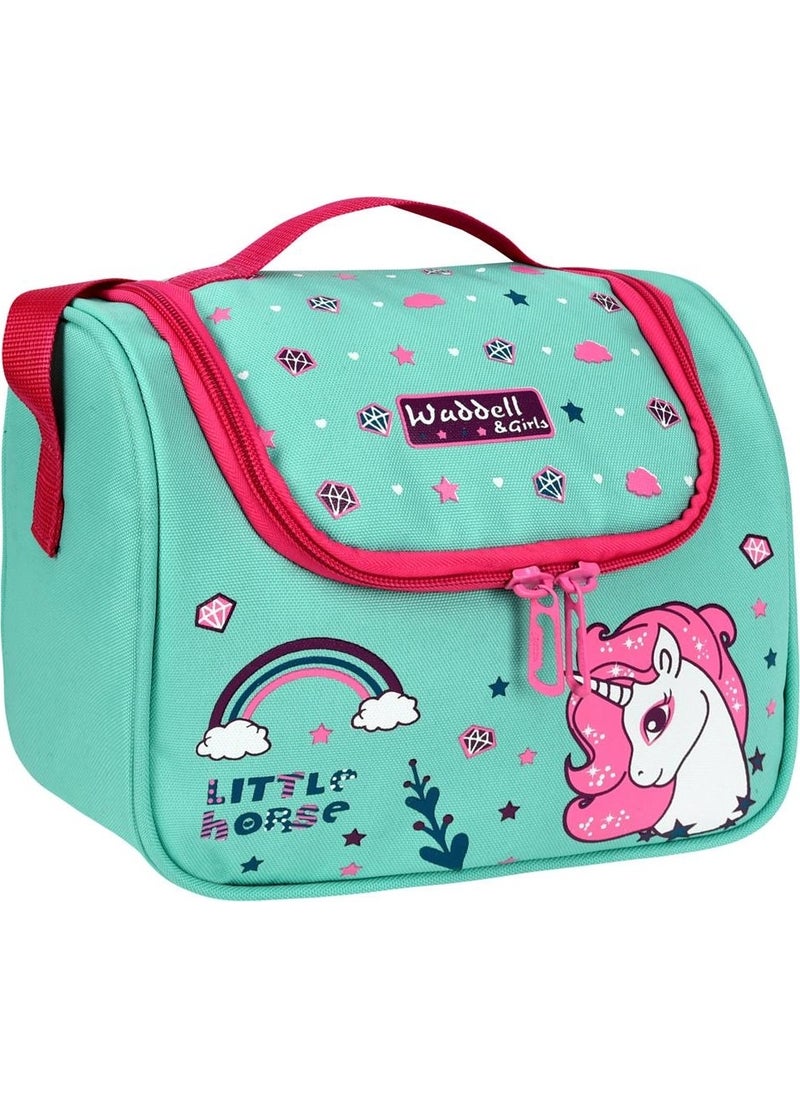 Waddell Licensed Little Horse Mint Green Patterned Lunchbox  - Image 3