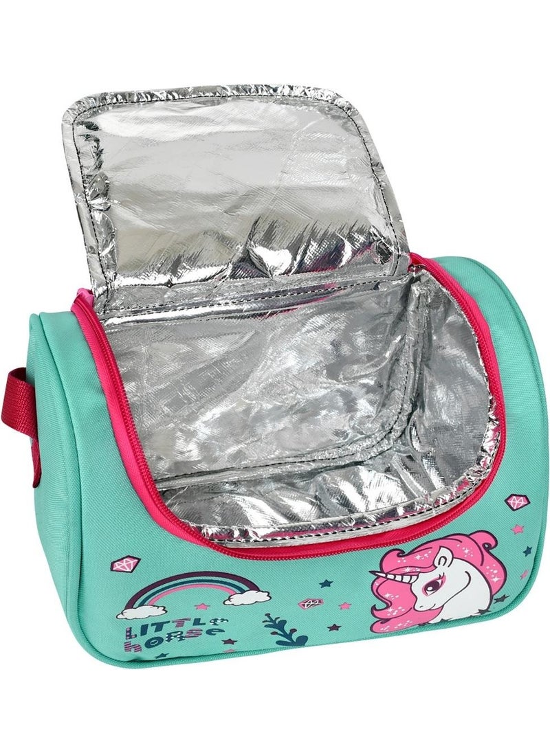 Waddell Licensed Little Horse Mint Green Patterned Lunchbox  - Image 4