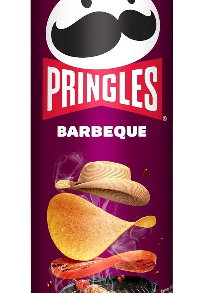 Pringles Barbeque Flavour Potato Chips - 165g - Image 1
