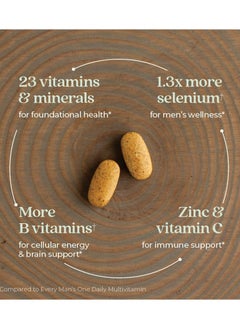 New Chapter Men's Advanced Multivitamin, 72 Vegetarian Tablets  - Image 5