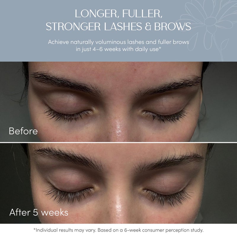 NUNA Eyelash Growth Support Serum 6ml â€“ Eye Lash and Eyebrow Enhancing Serum for Women & Men with Biotin - Korean Multi Peptide & Natural Extracts â€“ Promotes Fuller and Longer Lashes - 6 Month Supply - Image 2