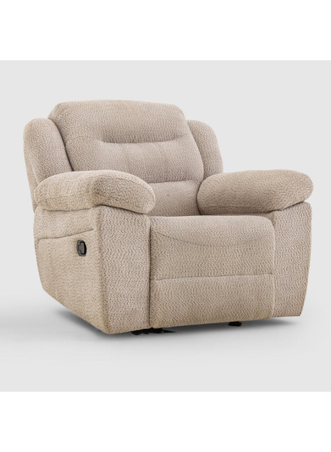 Ariika كرسي أريكا كارلتون القابل للإمالة من لازي بوي، مادة 100% قماش رستا، الأبعاد 81 × 100 × 100 سم، 45 كجم، بيج - Image 1