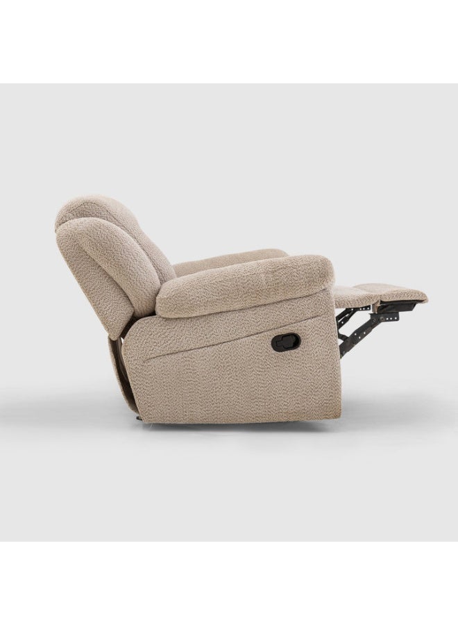 Ariika كرسي أريكا كارلتون القابل للإمالة من لازي بوي، مادة 100% قماش رستا، الأبعاد 81 × 100 × 100 سم، 45 كجم، بيج - Image 2