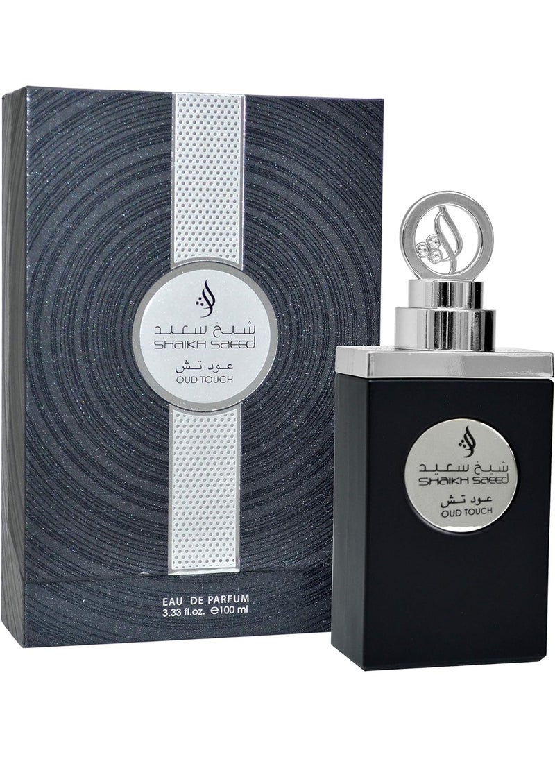 شيخ سعيد عطر عود تاتش من عطور الشيخ سعيد - عطر عود عربي للرجال - ماء عطر، 100 مل - Image 1