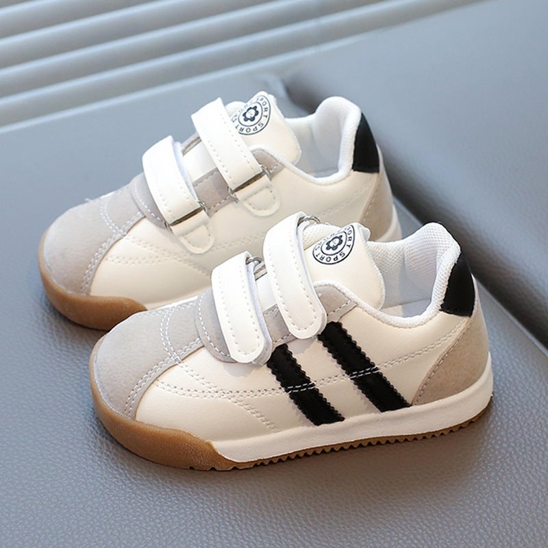 Spring Baby Soft-Soled Toddler Shoes Children'S Casual Comfortable Sneaker Lightweight Non-Slip White Shoes - Image 2
