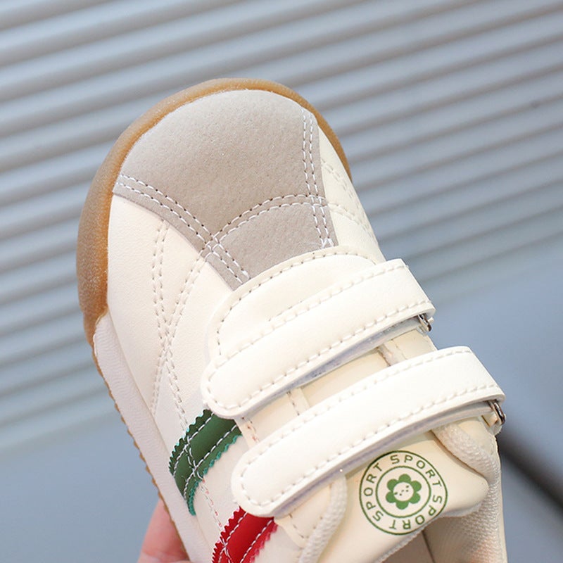 Spring Baby Soft-Soled Toddler Shoes Children'S Casual Comfortable Sneaker Lightweight Non-Slip White Shoes - Image 5