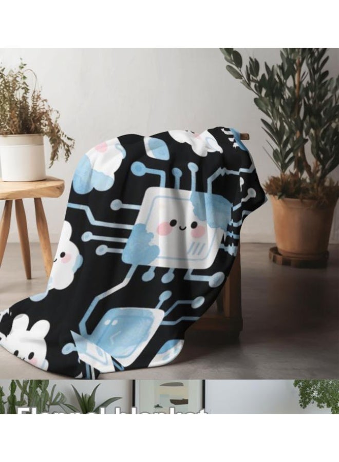 general Flannel thin blanket (warm and comfortable, suitable for sleep, gaming, dust removal and sandproof) 150cm*200cm - 52 - Image 3