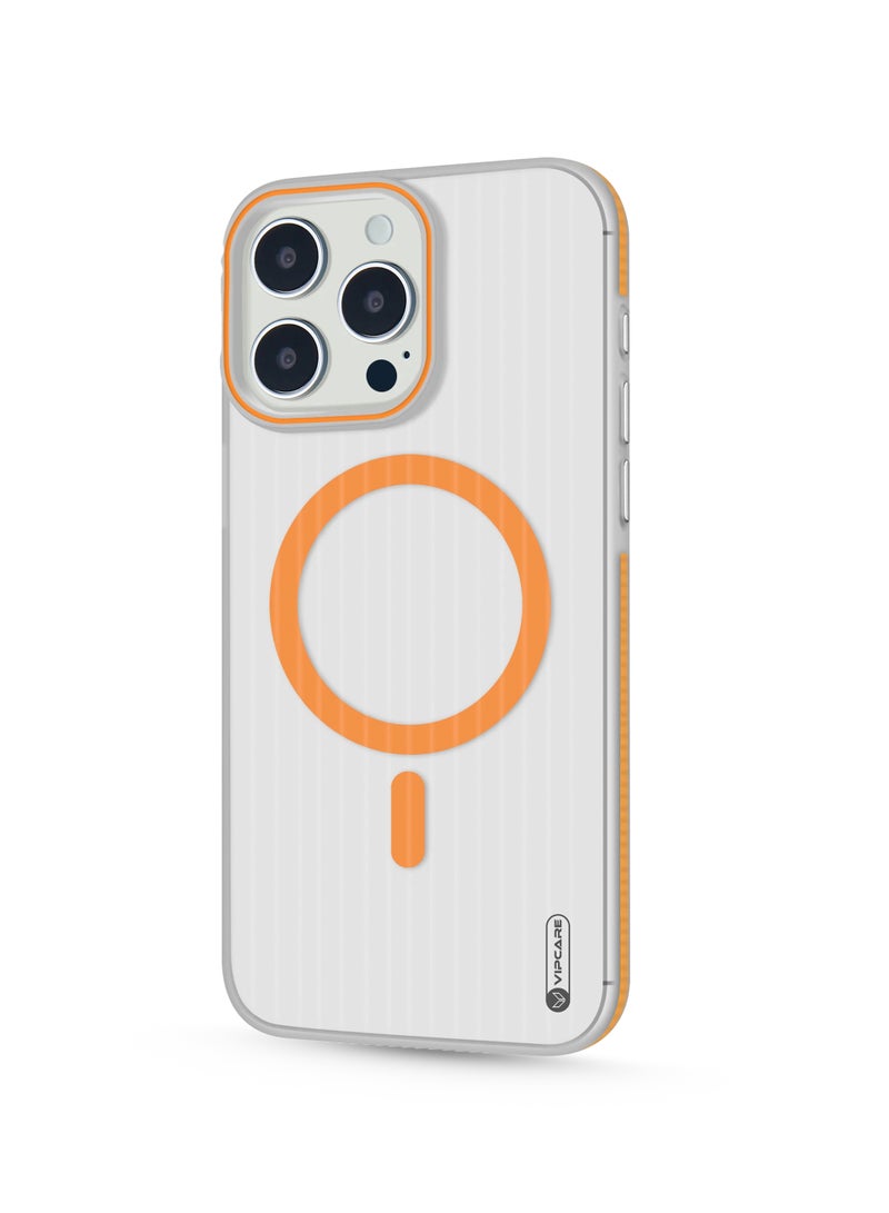 Vipcare Iphone 15 Pro PC Case with Magcase Magnetic Charging Case Scratch Resistant Camera Protection Silicone Case for Iphone 15 Pro - Image 1