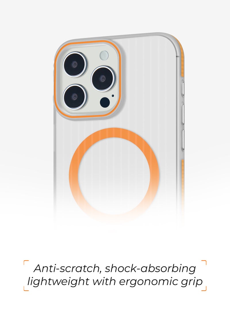 Vipcare Iphone 15 Pro PC Case with Magcase Magnetic Charging Case Scratch Resistant Camera Protection Silicone Case for Iphone 15 Pro - Image 2