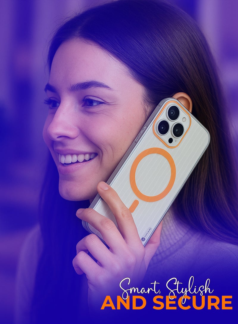 Vipcare Iphone 15 Pro PC Case with Magcase Magnetic Charging Case Scratch Resistant Camera Protection Silicone Case for Iphone 15 Pro - Image 5