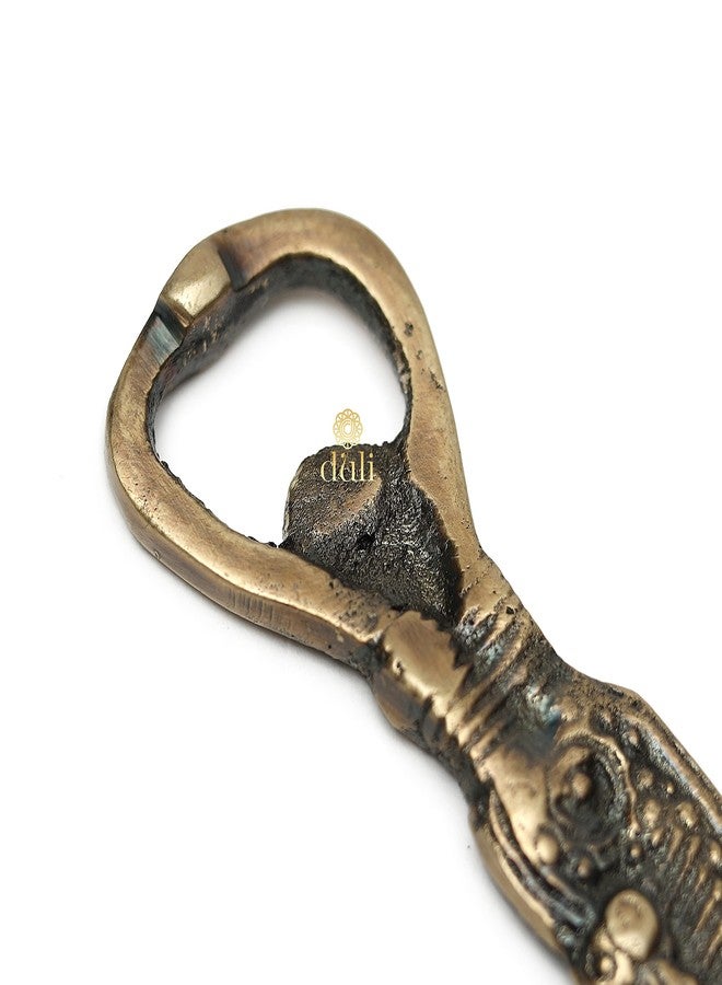 DULI Rare Vintage Beautiful Sea Horse Figured Design Brass Bottle Opener - Unique Collectible Classic Animal Figurative Bottle Opener (Sea-Horse Bottle Opener) - Image 3