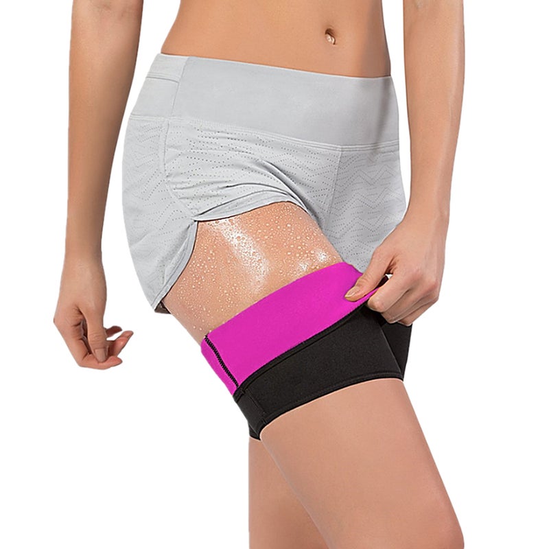 Thigh Shaper Trimmer Leg Slimming Compression Sleeve Weight Loss Sweating Leg Wrap - Image 4