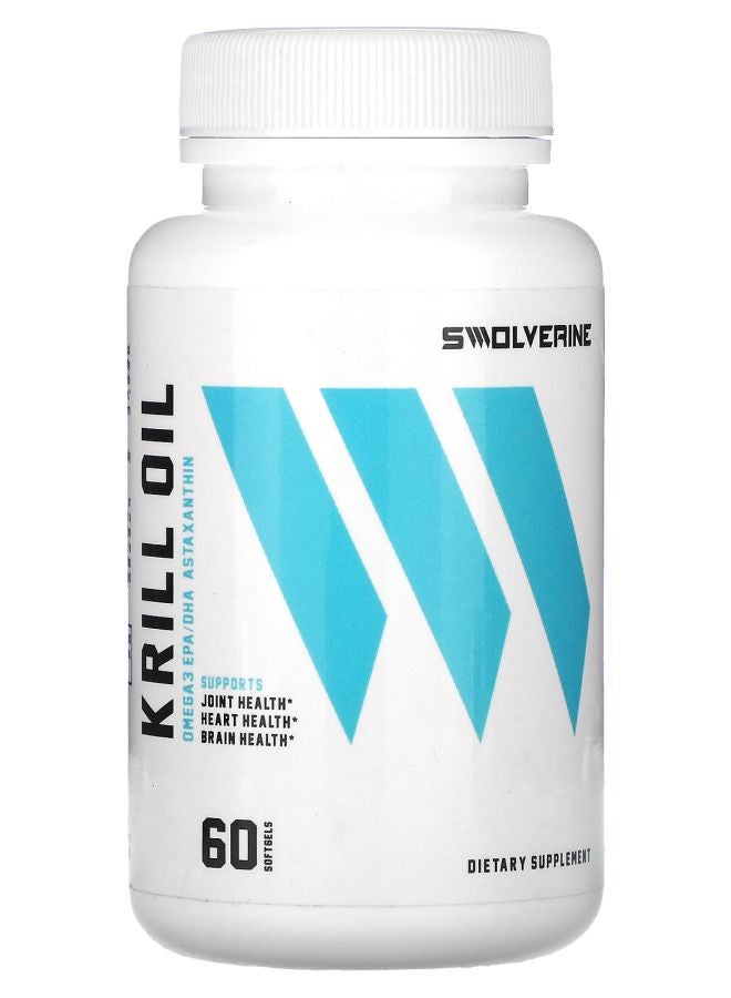 Swolverine Krill Oil 60 Softgels