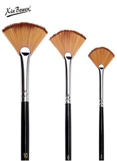 Three brushes