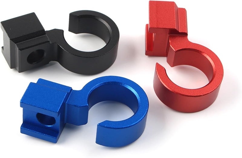 Wivplex Motorcycle CNC Billet Brake Hose Clamp Guide - Image 4