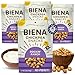 BIENA Chickpea Snacks  Crunchy Roasted Chickpeas  High Fiber Vegan Protein Snacks for Adults and Kids  4Pack 5 Ounce Bags  Rockin Ranch - Image 2
