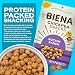 BIENA Chickpea Snacks  Crunchy Roasted Chickpeas  High Fiber Vegan Protein Snacks for Adults and Kids  4Pack 5 Ounce Bags  Rockin Ranch - Image 4