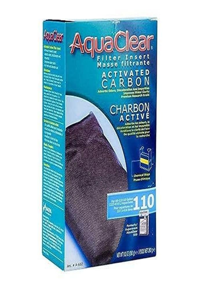 Aquaclear Aqua Clear AquaClear Activated Carbon Filter Inserts â€“ Replacement Chemical Filter Media for 110 Gallon Tank - Image 1